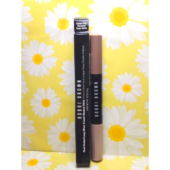 BOBBI BROWN Dual Ended Long Wear Cream Shadow Stick Rusted Pink/Cinnamon - Picture 1 of 12